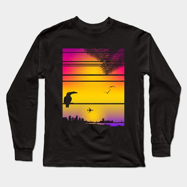 Welcome Summer Long Sleeve T-Shirt by clingcling